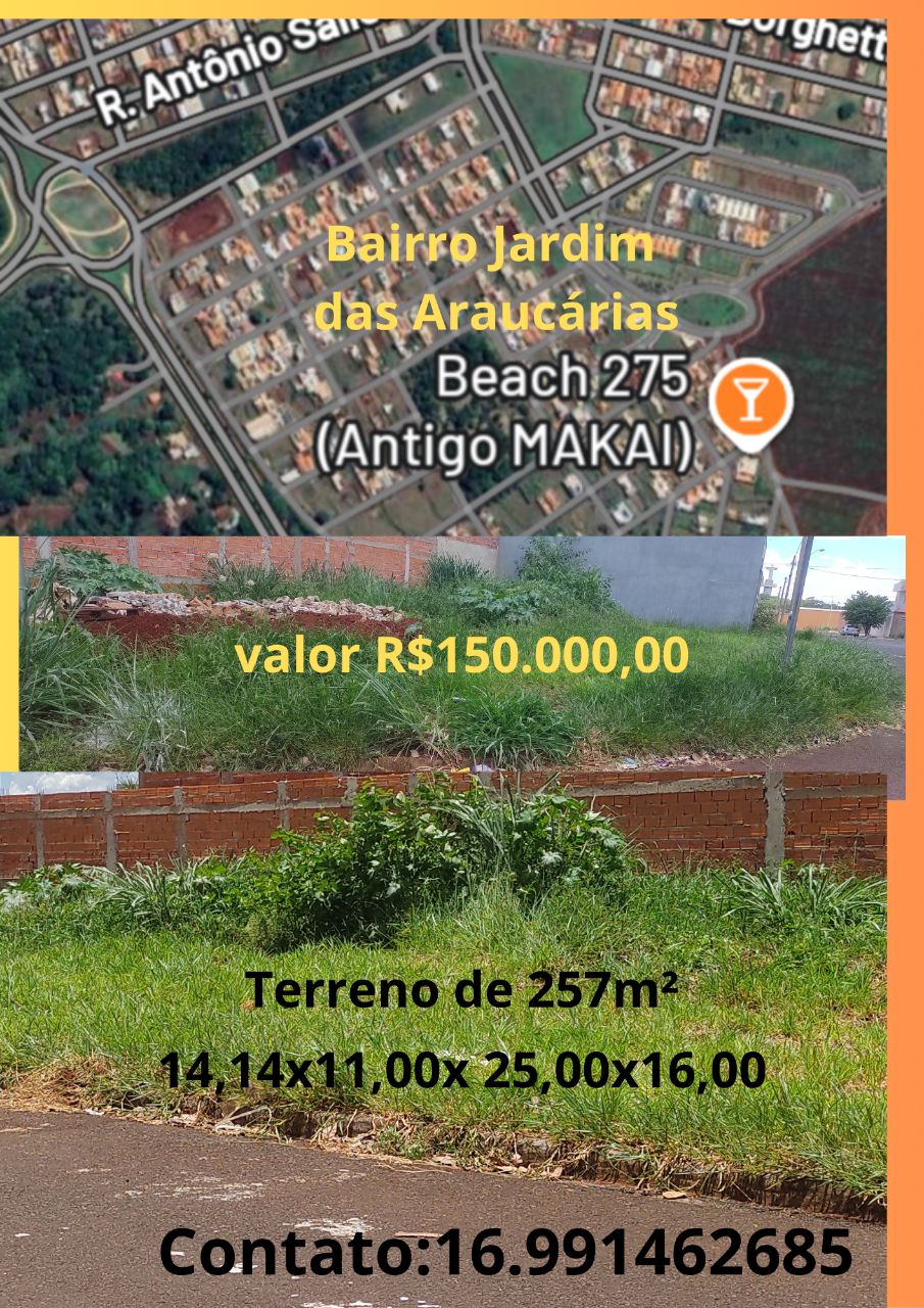 Terreno em Sertãozinho