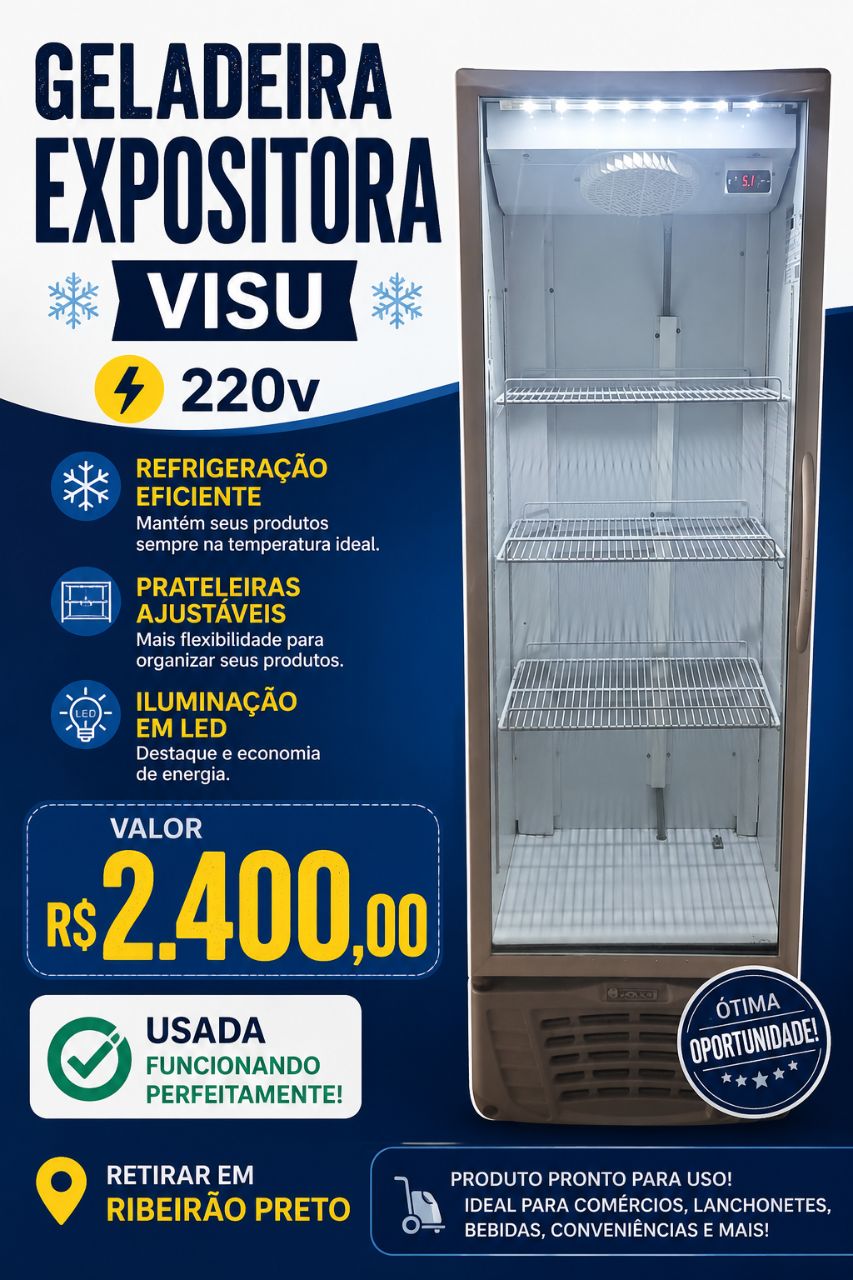Geladeira Expositora Comercial